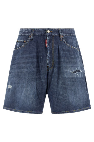 'Boxer' bermuda shorts Blue