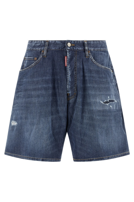 'Boxer' bermuda shorts Blue