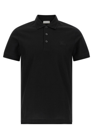 'Eddie' polo shirt Black
