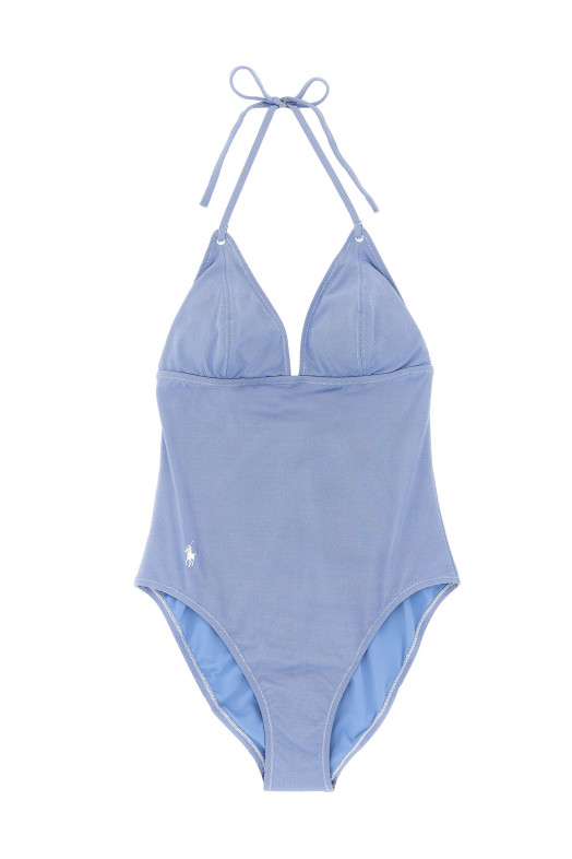 'Polo' one-piece swimsuit BLUE
