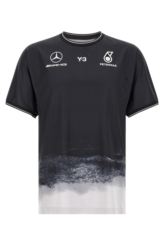 T-shirt Y-3 x Mercedes AMG PETRONAS Formula One Black