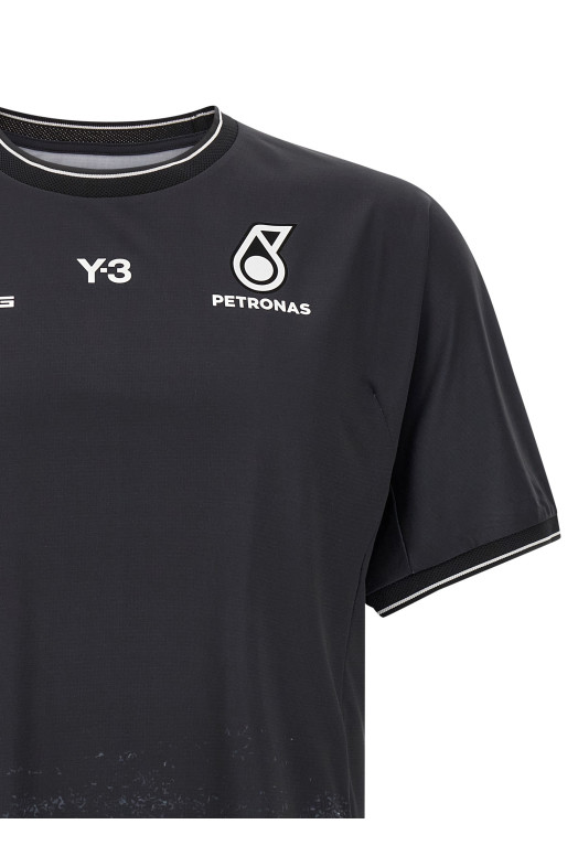 T-shirt Y-3 x Mercedes AMG PETRONAS Formula One Black