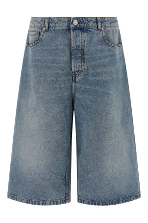 Denim bermuda shorts Blue