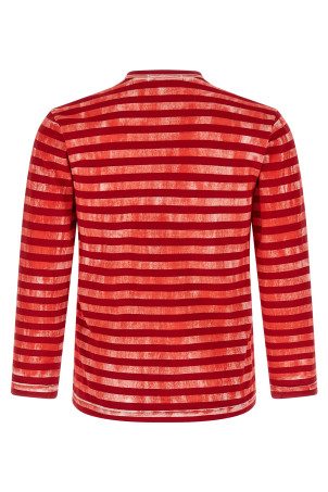Striped t-shirt Red