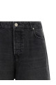 Denim bermuda shorts Black