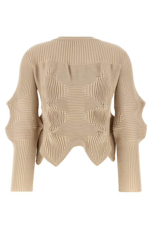 'Linkage' cardigan Beige