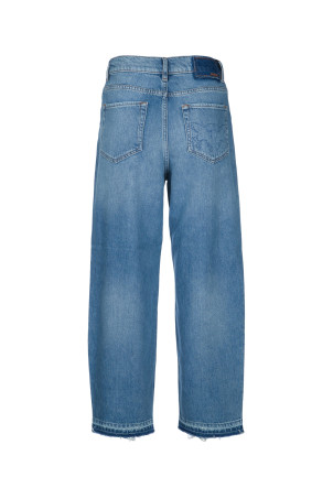 ESTELLE EGG ДЖИНСОВІ ШТАНИ БРУДНО-СИНЬОГО КОЛЬОРУ PINKO (103857A341)