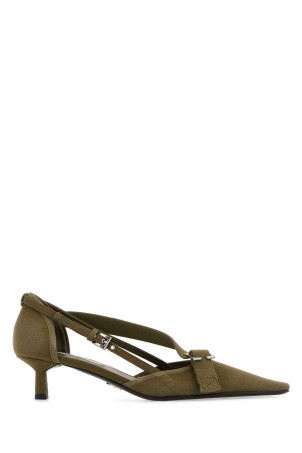 Army green canvas pumps PRADA (1I444OFDB45010)