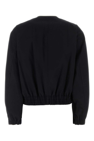 Black cotton bomber jacket ALEXANDER WANG (1WC2262759)