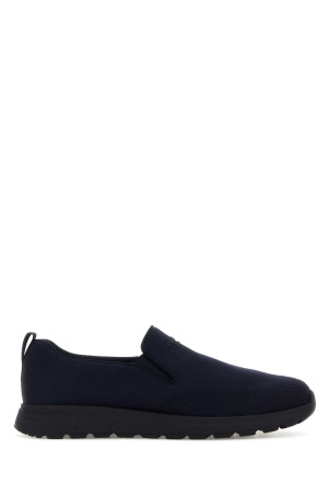 Dark blue jersey slip ons PRADA (2DE157FG00158V)
