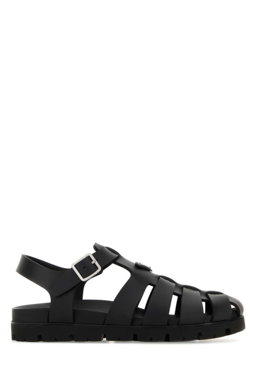 Black leather sandals Black PRADA (2X3160FG0003LKK)
