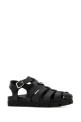 Black leather sandals Black PRADA (2X3160FG0003LKK)