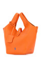 Orange leather handbag POLO RALPH LAUREN (428944657)