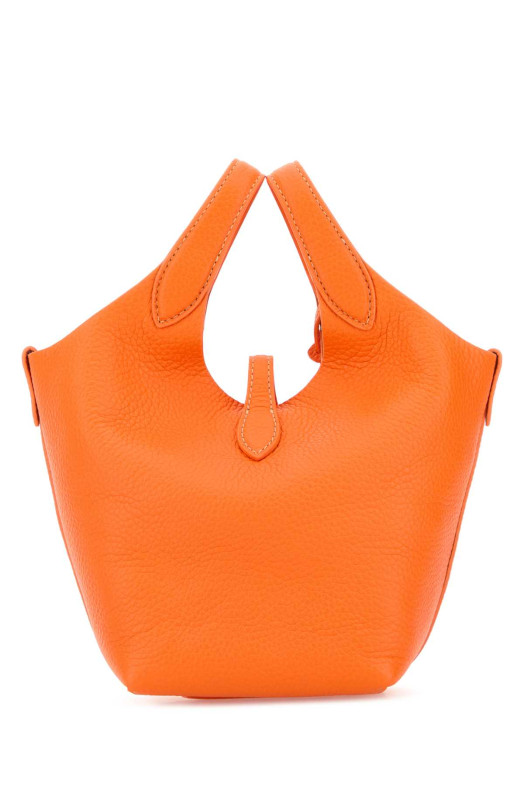 Orange leather handbag POLO RALPH LAUREN (428944657)