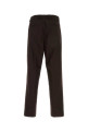 Dark brown cotton pant Beige BOSS (50563825)