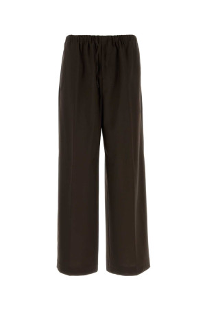 Dark brown cotton pant Beige BOSS (50563827)