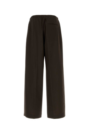Dark brown cotton pant Beige BOSS (50563827)