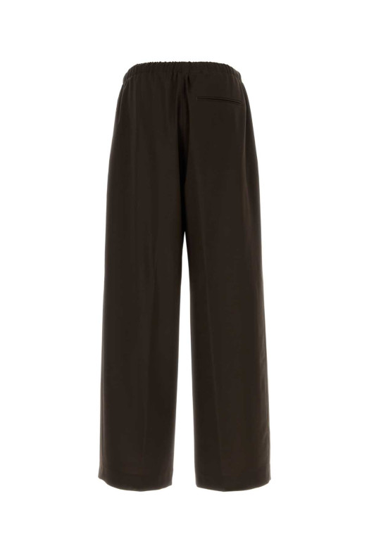 Dark brown cotton pant Beige BOSS (50563827)