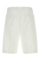 White cotton bermuda shorts White BOSS (50567651)
