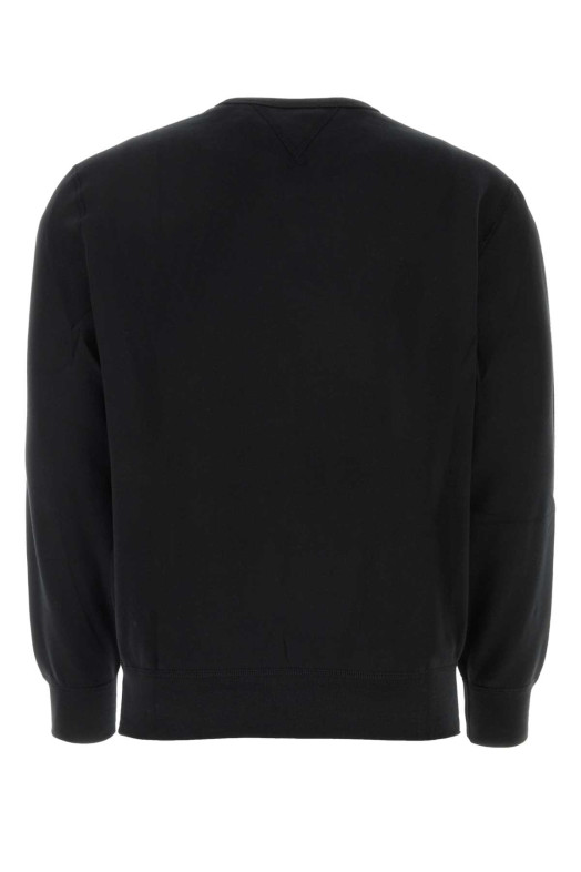 Black cotton blend oversize sweatshirt POLO RALPH LAUREN (710766772)