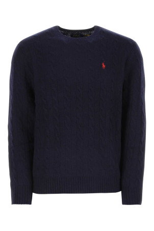 Midnight blue wool blend sweater POLO RALPH LAUREN (710876762)
