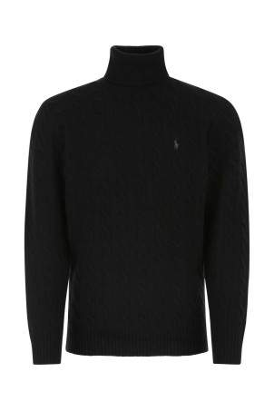 Black wool blend sweater POLO RALPH LAUREN (710876836)