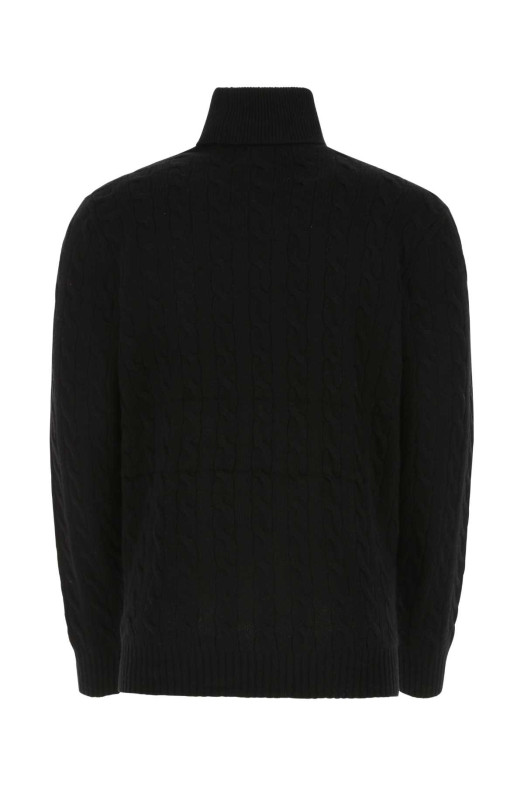 Black wool blend sweater POLO RALPH LAUREN (710876836)