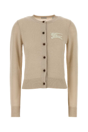 Beige cotton and wool cardigan BURBERRY (8122544)