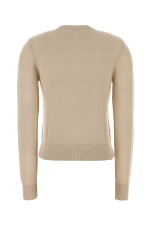 Beige cotton and wool cardigan BURBERRY (8122544)