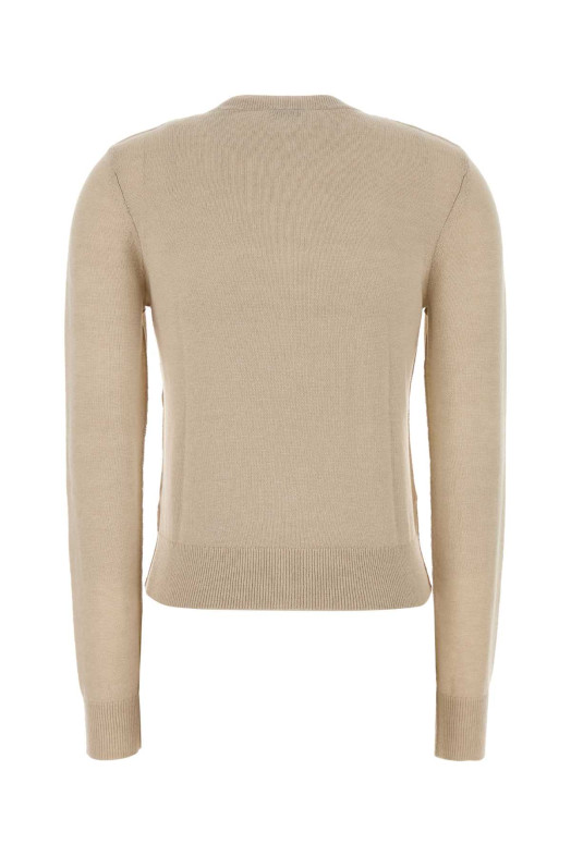 Beige cotton and wool cardigan BURBERRY (8122544)