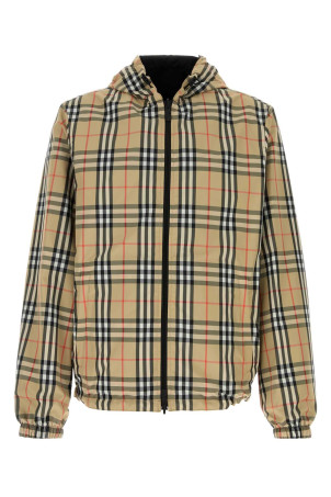 Printed polyester reversible jacket BURBERRY (8126536)