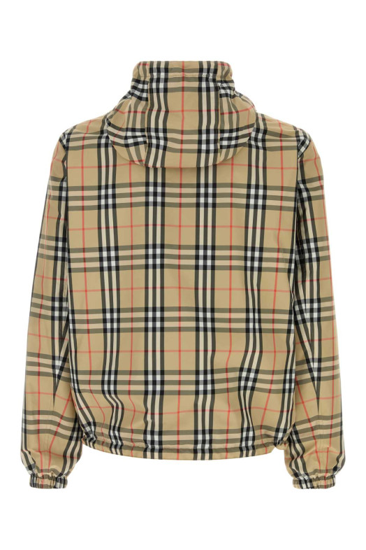 Printed polyester reversible jacket BURBERRY (8126536)