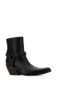 Black leather Memphis ankle boots BALENCIAGA (854131WCDA9)