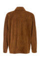 Caramel suede jacket SAINT LAURENT (861396YCUM2)