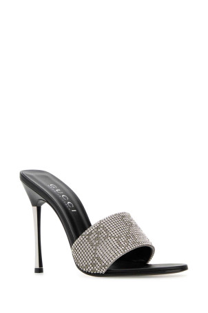 Embellished fabric Bombshell mules GUCCI (862787FAFVJ)