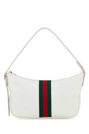 White leather small Lunetta crossbody bag GUCCI (863406AAGF7)
