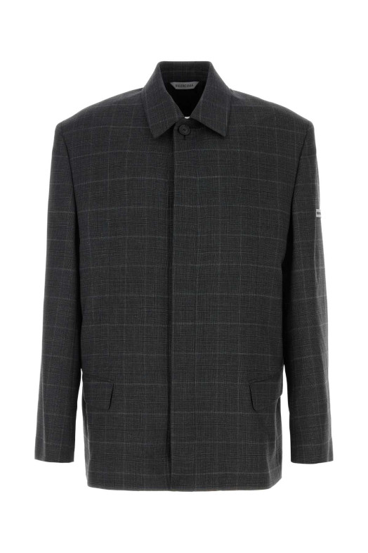 Embroidered wool blazer BALENCIAGA (866521TQT08)