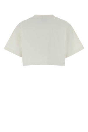 White cotton t-shirt BALENCIAGA (871735TUVD4)