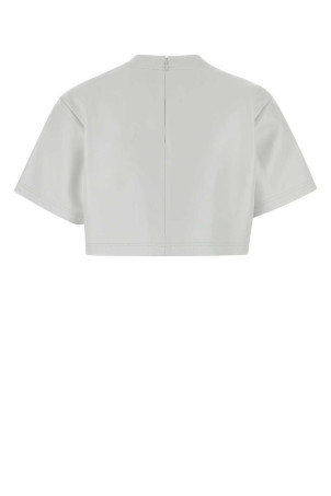 White leather crop-top BALENCIAGA (871799TUS17)