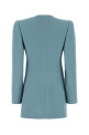 Turquoise wool mini dress VALENTINO GARAVANI (8B0CE5R5A6F)