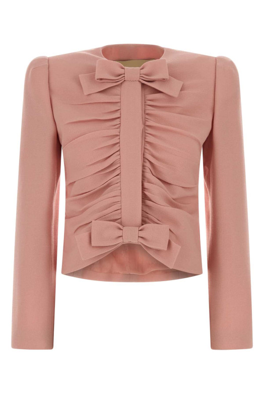 Pink wool blazer VALENTINO GARAVANI (8B0CE5R7A6F)