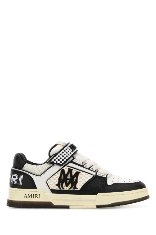Two-tone leather and mesh MA Skyline sneakers Black AMIRI (AMSNSN1027)
