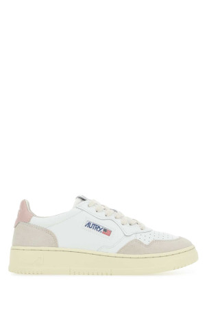 Two-tone leather and suede Medalist sneakers AUTRY (AULW)