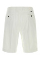 White stretch cotton bermuda shorts PT TORINO (CBBTKCZ00CL1PU42)