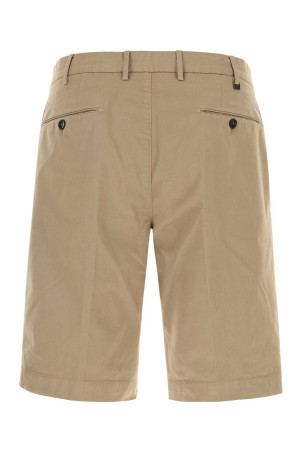 Beige stretch cotton bermuda shorts PT TORINO (CBBTKCZ00CL1PU42)