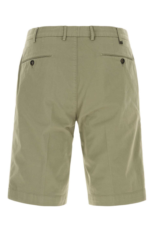 Sage green stretch cotton bermuda shorts PT TORINO (CBBTKCZ00CL1PU42)