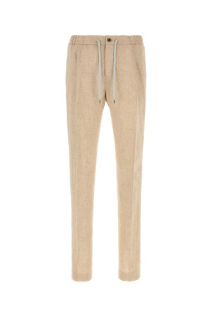 Beige linen pant PT TORINO (COTSCNZA0CL1BB58)