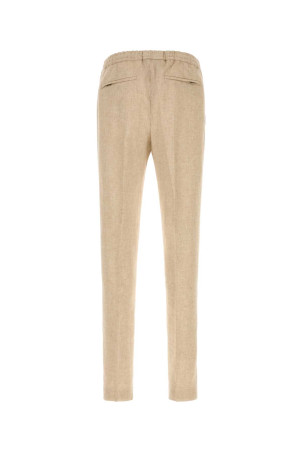 Beige linen pant PT TORINO (COTSCNZA0CL1BB58)