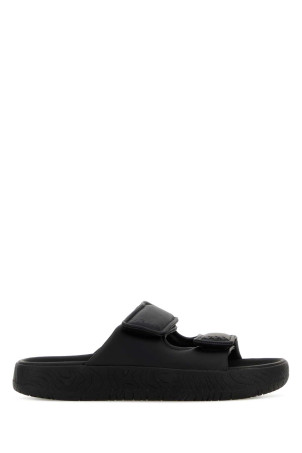 Black leather Etna slippers VEJA (EM0221052)