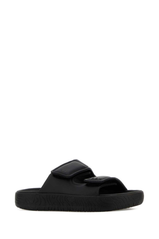 Black leather Etna slippers VEJA (EM0221052)
